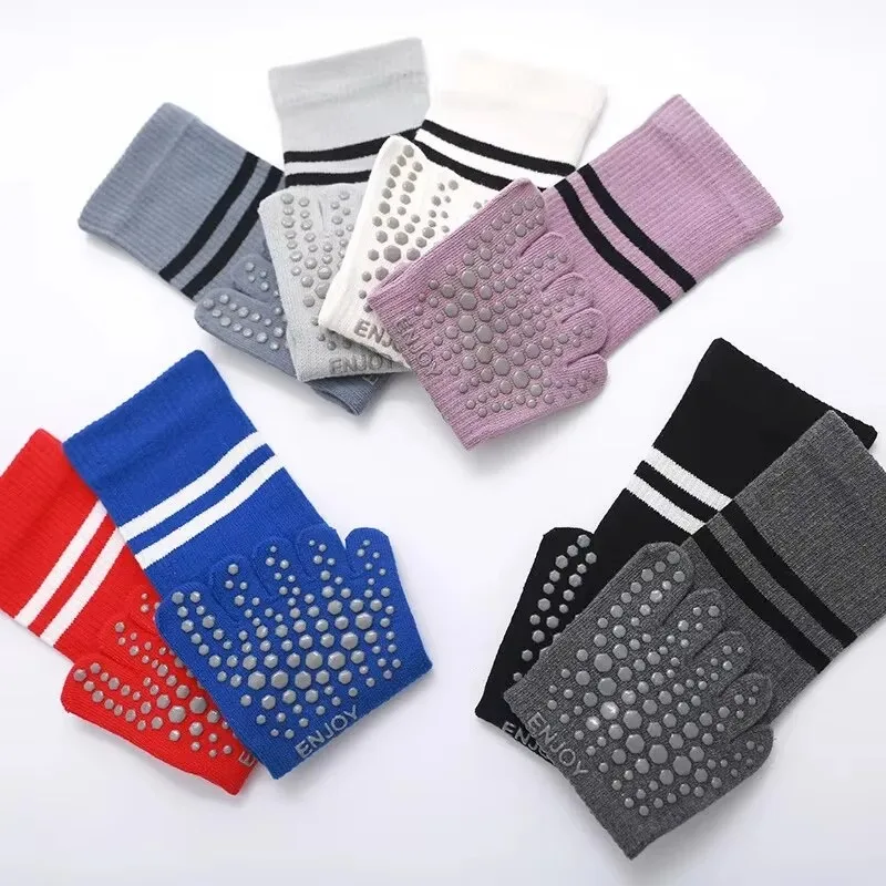 Yoga Fitness Dance - Women's Mid-Tube Breathable Yoga Socks Non-Slip