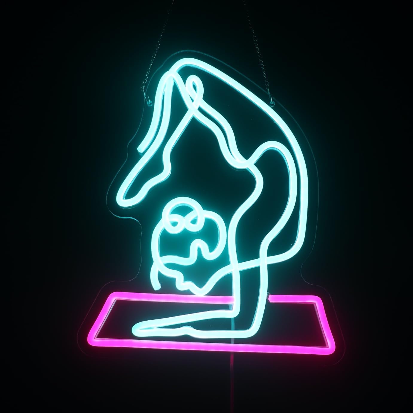 Yoga Fitness Rooms - Yoga Neon Sign Dimmable Led Wall