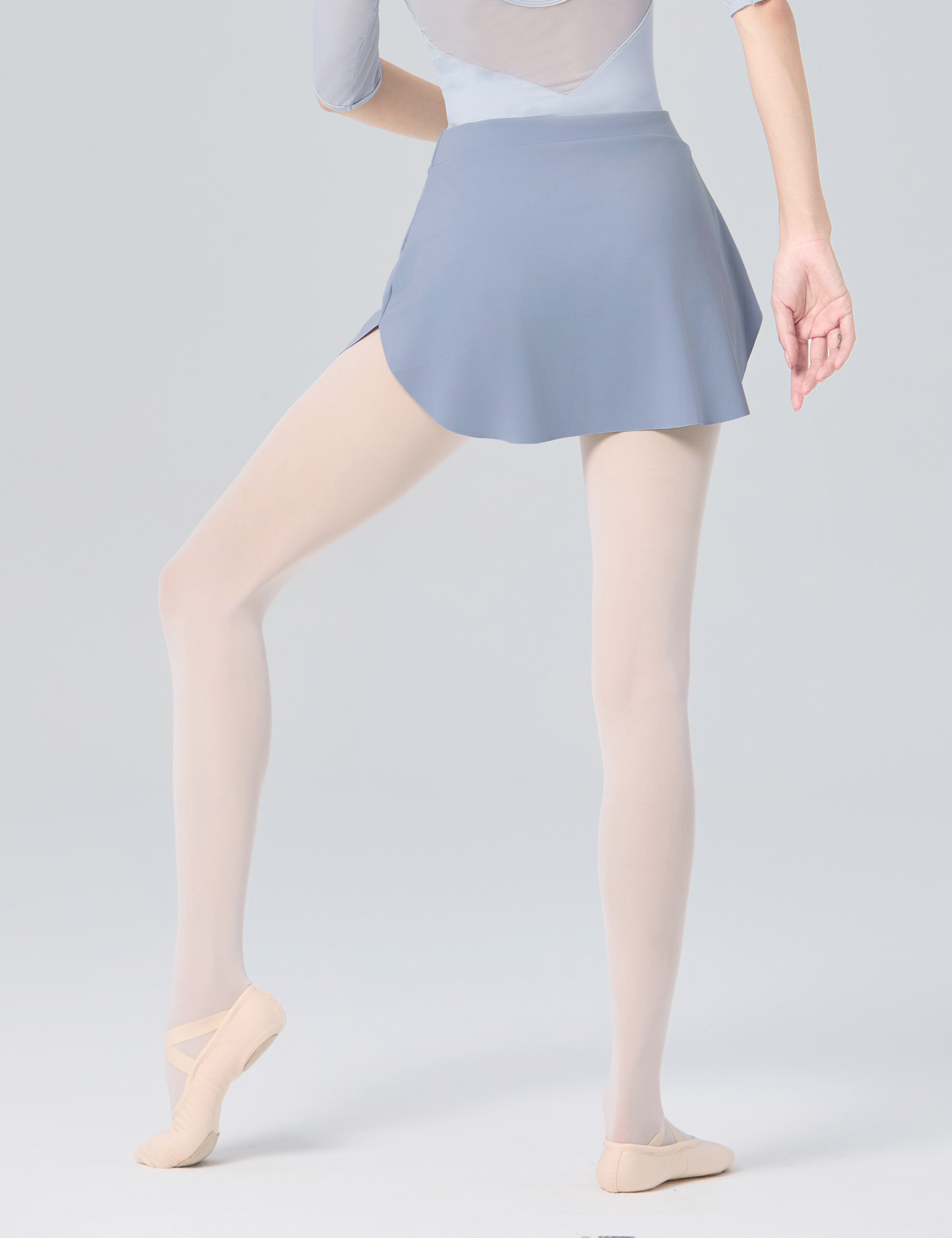 Women Side Split Dance Skirts  - đánh giá và giá Yoga Fitness Dress
