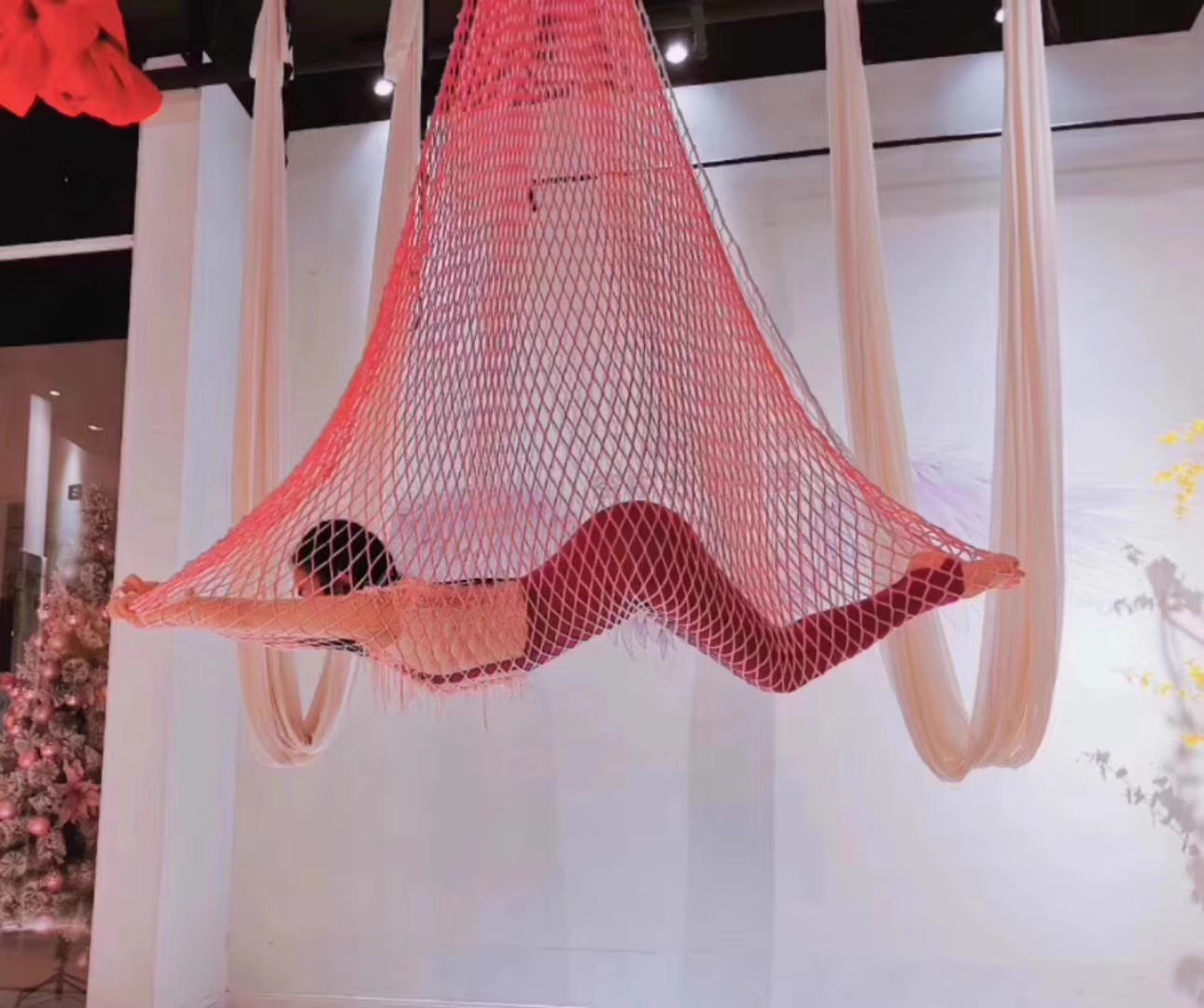 High Altitude Yoga Fishing Net - đánh giá và giá Yoga Swing Aerial