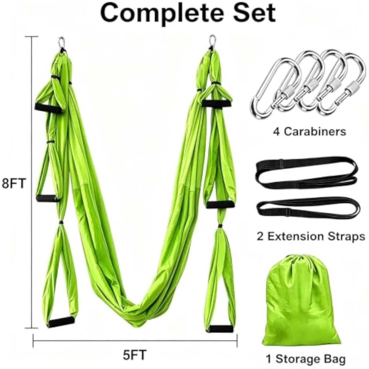 Aerial Yoga Swing Made of High - đánh giá và giá Yoga Swing Aerial