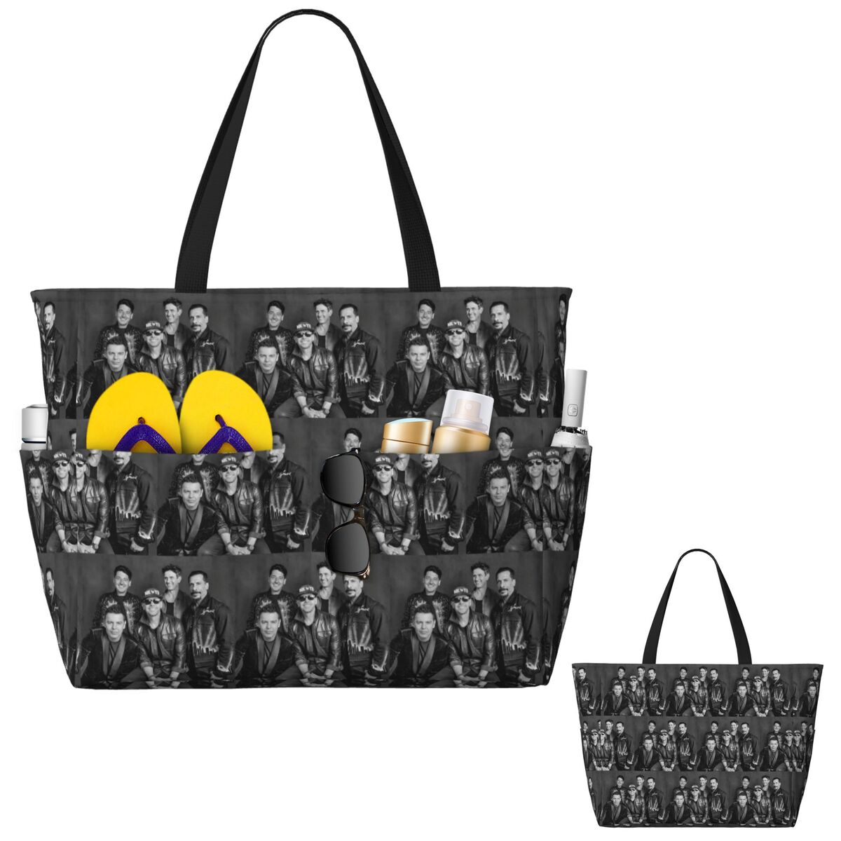 New Kids On The Block Band NKO - đánh giá và giá Yoga Fitness Tote