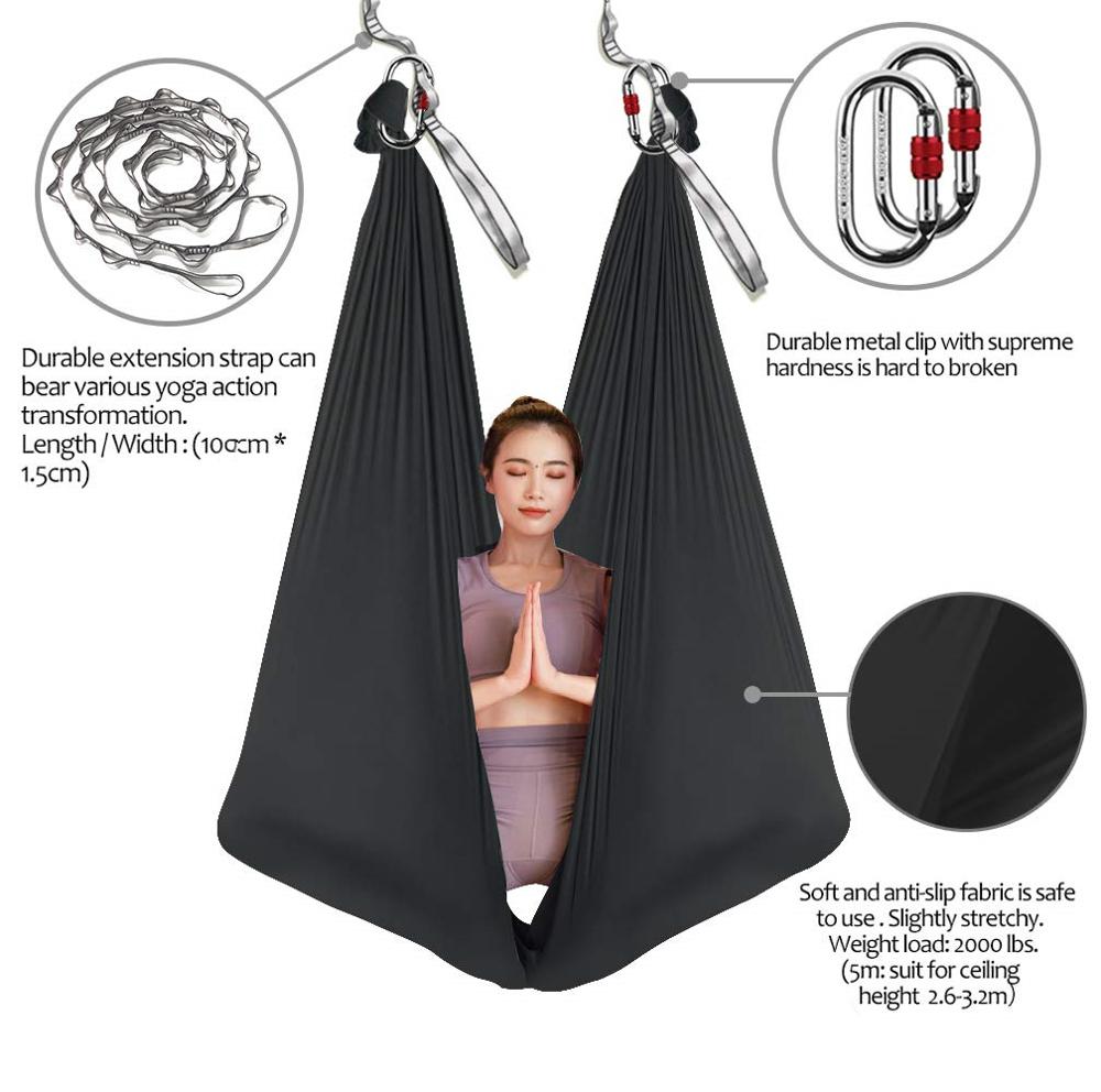 5*2.8M Trên Không Tập Yoga Võn - đánh giá và giá Yoga Swing Aerial