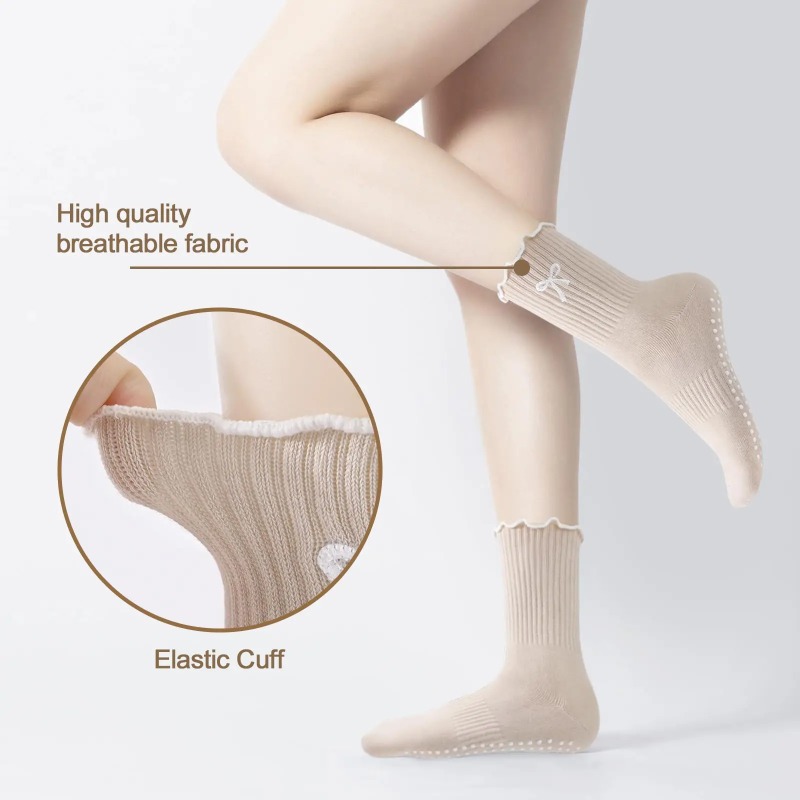 Professional Yoga Socks, Cotto - đánh giá và giá Yoga Fitness Dance