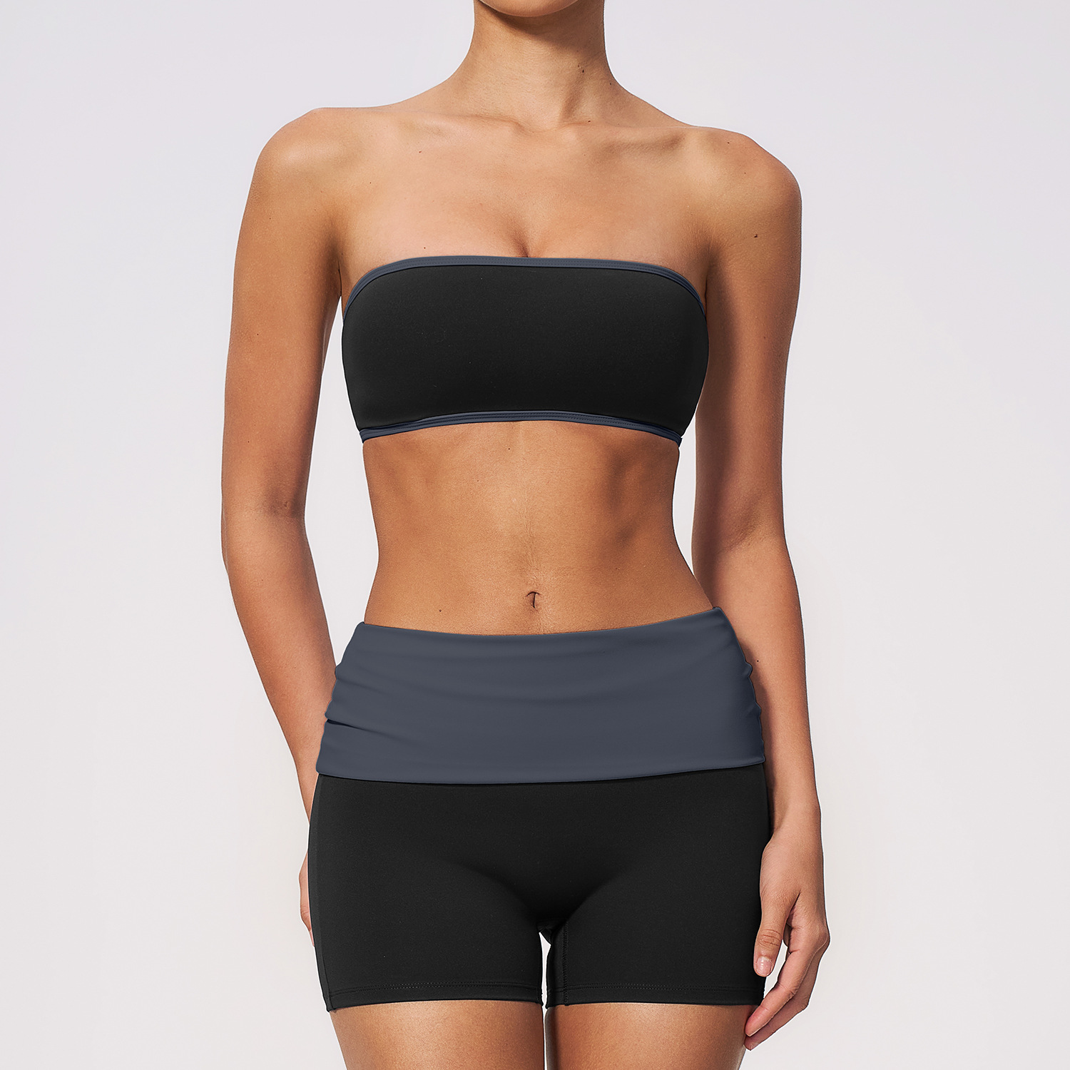 Women Nylon Two Piece Fitness  - đánh giá và giá Yoga Fitness Set