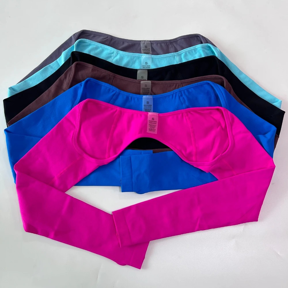 NO LOGO 3Pieces Gym Set Seamle - đánh giá và giá Yoga Fitness Logo