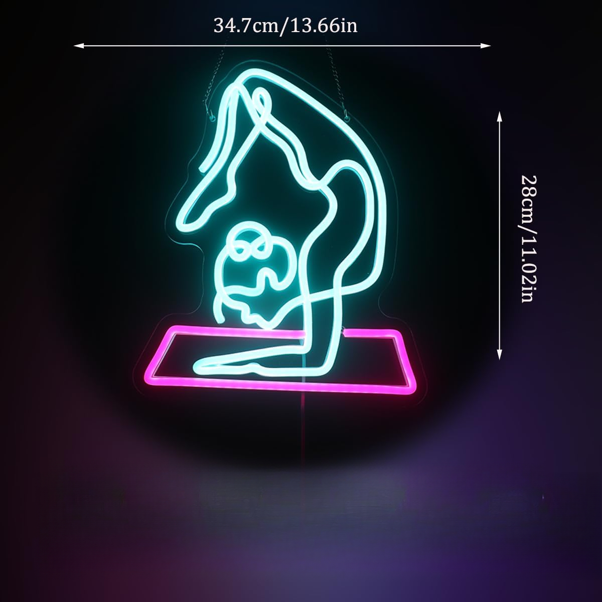 Yoga Neon Sign Dimmable Led Wa - đánh giá và giá Yoga Fitness Rooms