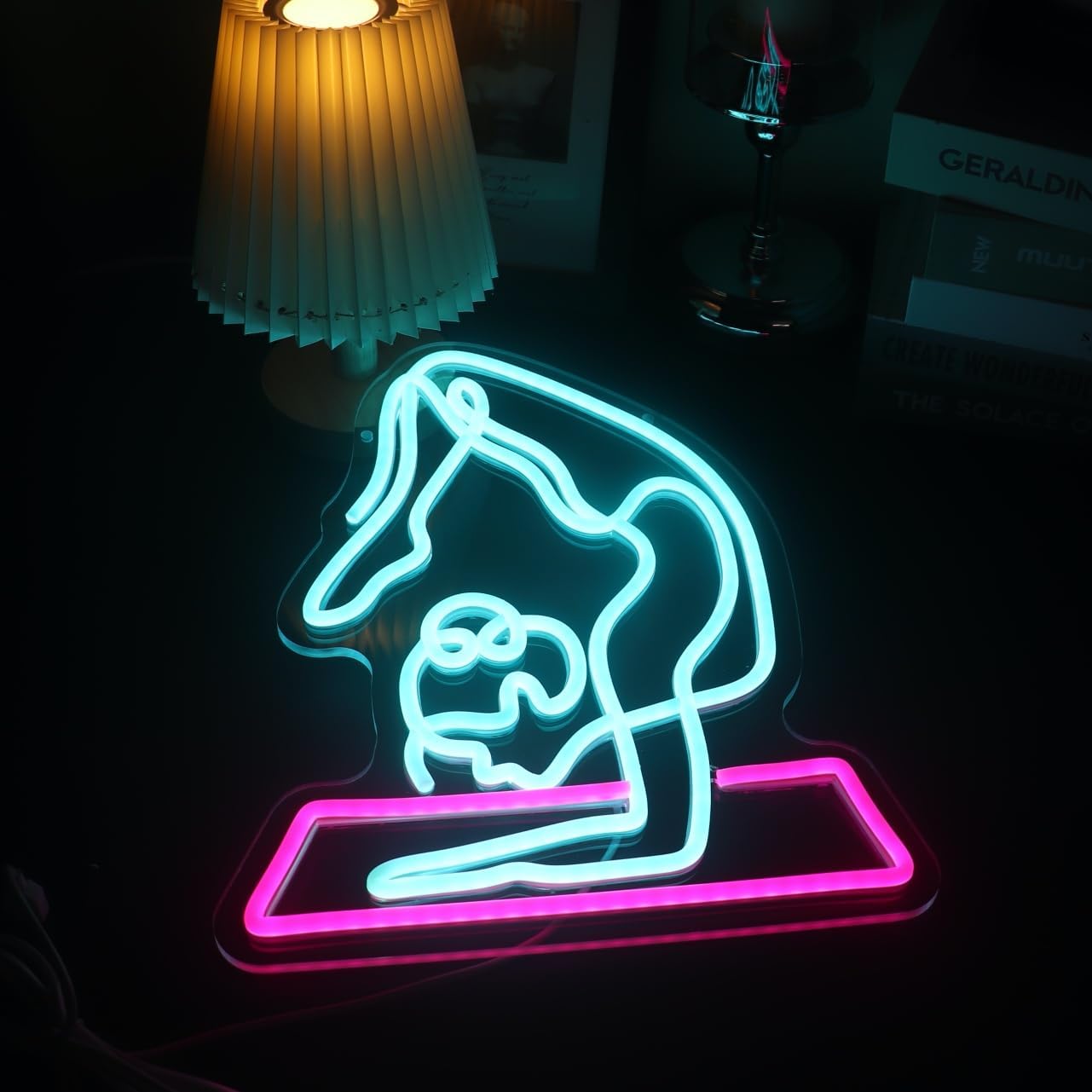 Yoga Neon Sign Dimmable Led Wa - đánh giá và giá Yoga Fitness Rooms