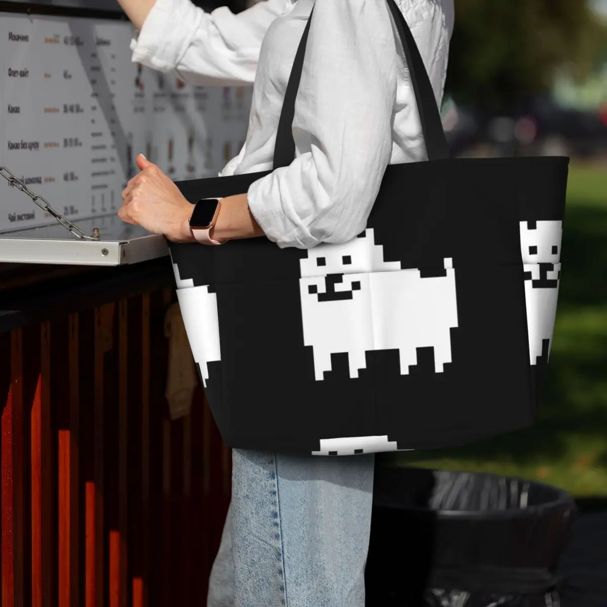 Undertale Annoying Dog Beach T - đánh giá và giá Yoga Fitness Tote