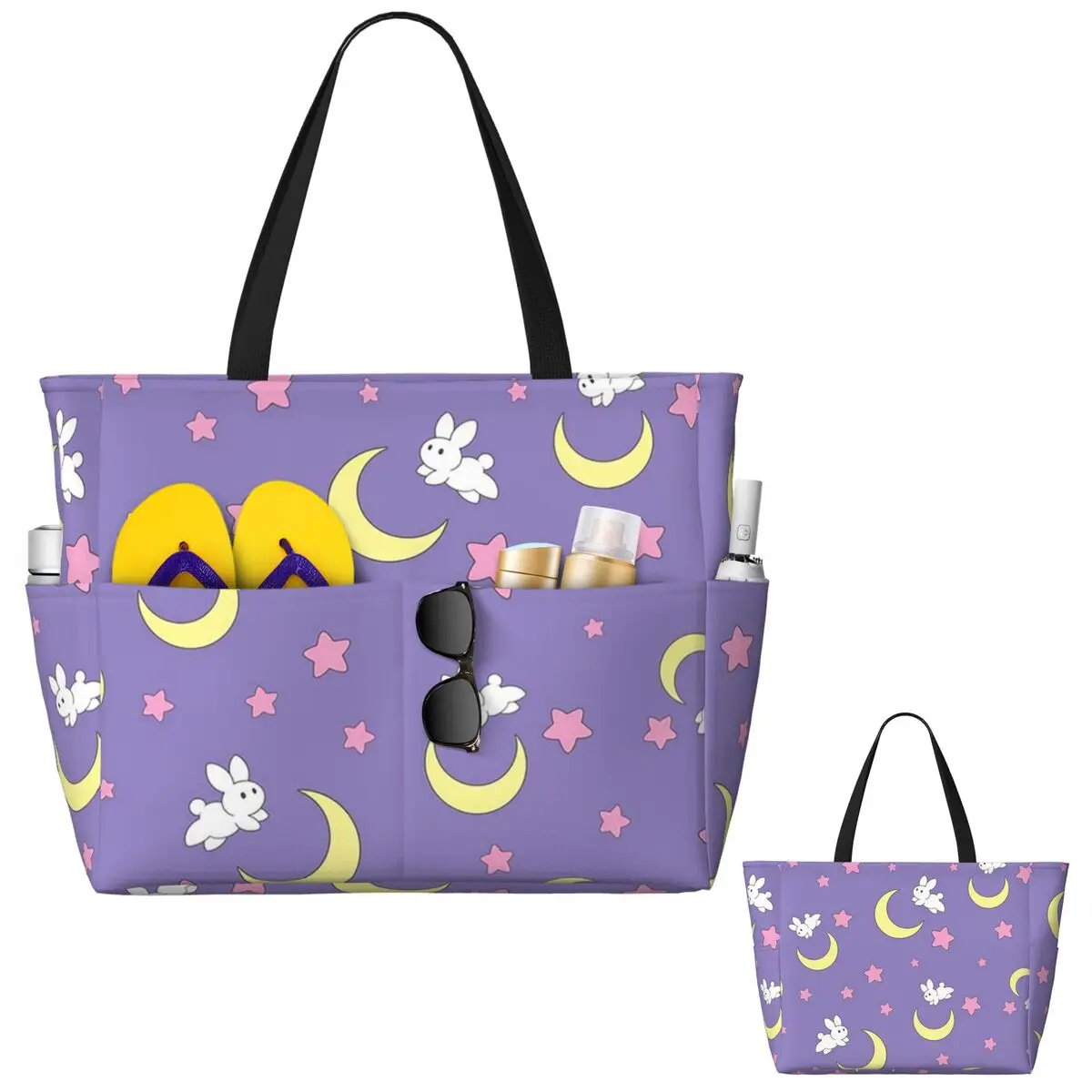 Rabbit Of The Moon Beach Tote  - đánh giá và giá Yoga Fitness Tote