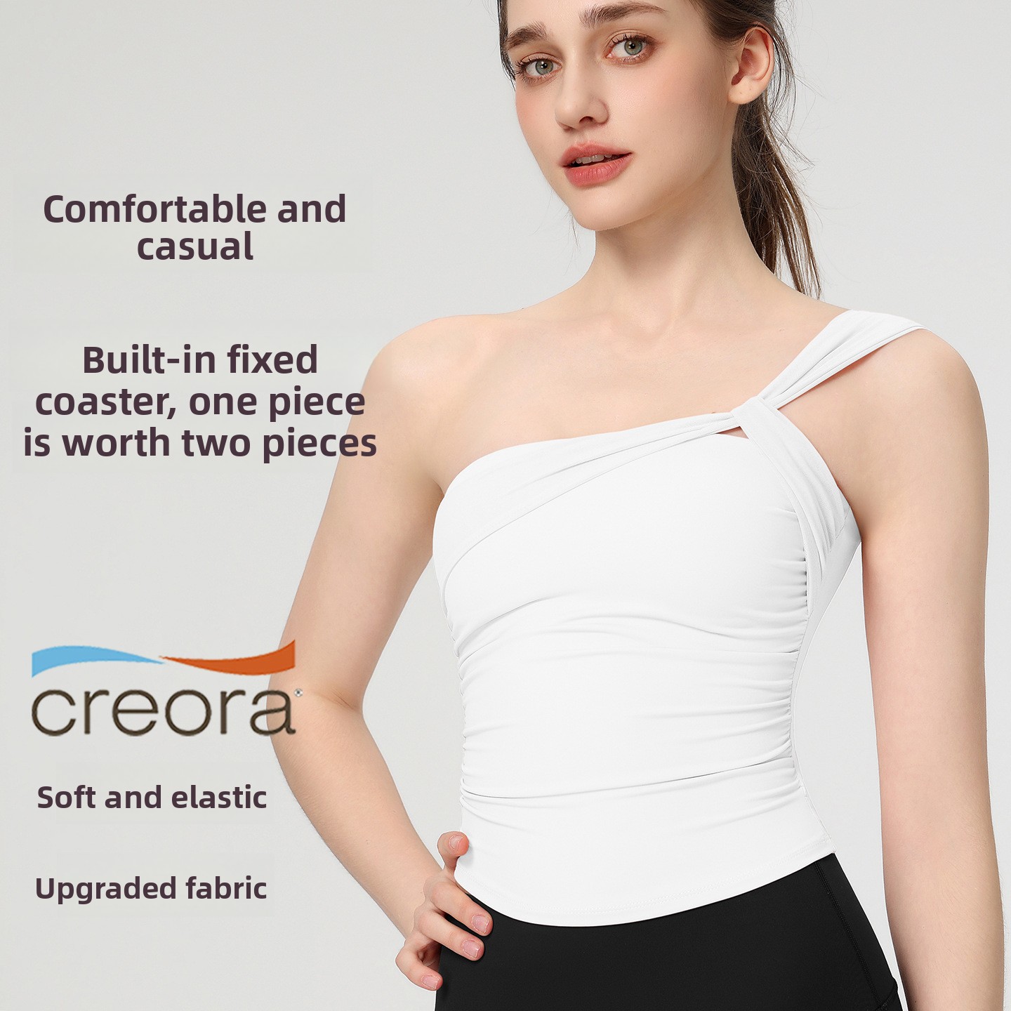 Women's Sexy Sloping Shoulder  - đánh giá và giá Yoga Mat For Fitness