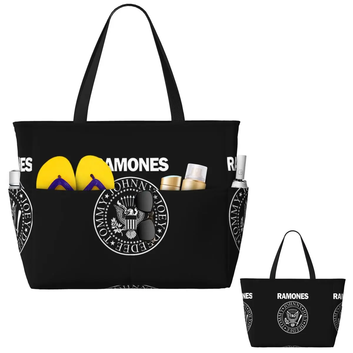 The Ramone Merch Beach Tote Ba - đánh giá và giá Yoga Fitness Merch