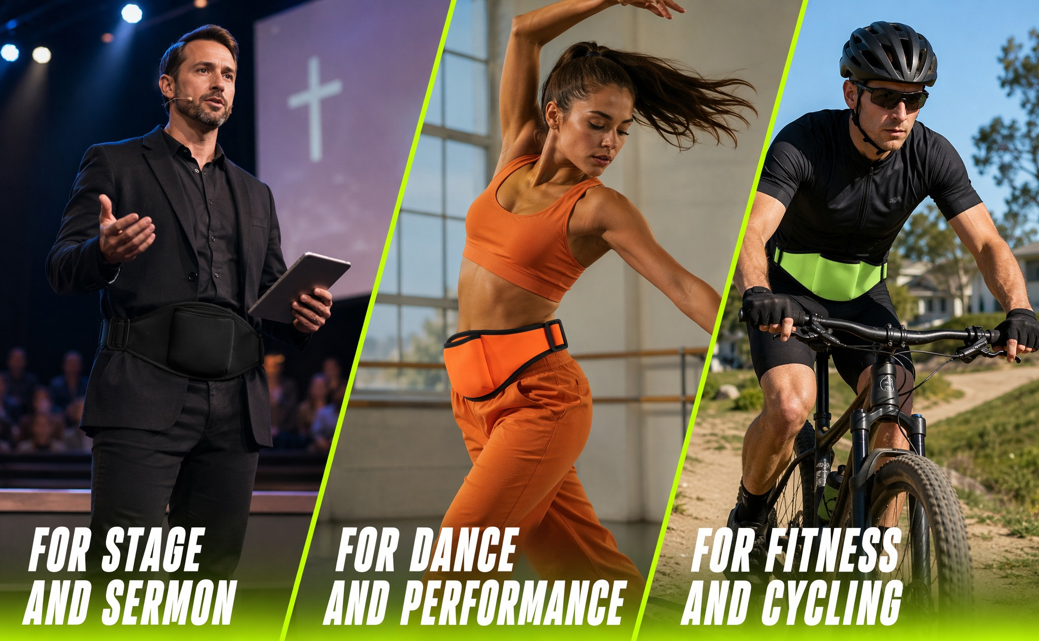 4Pcs Microphone Waist Belts Pr - đánh giá và giá Yoga And Fitness Instructor