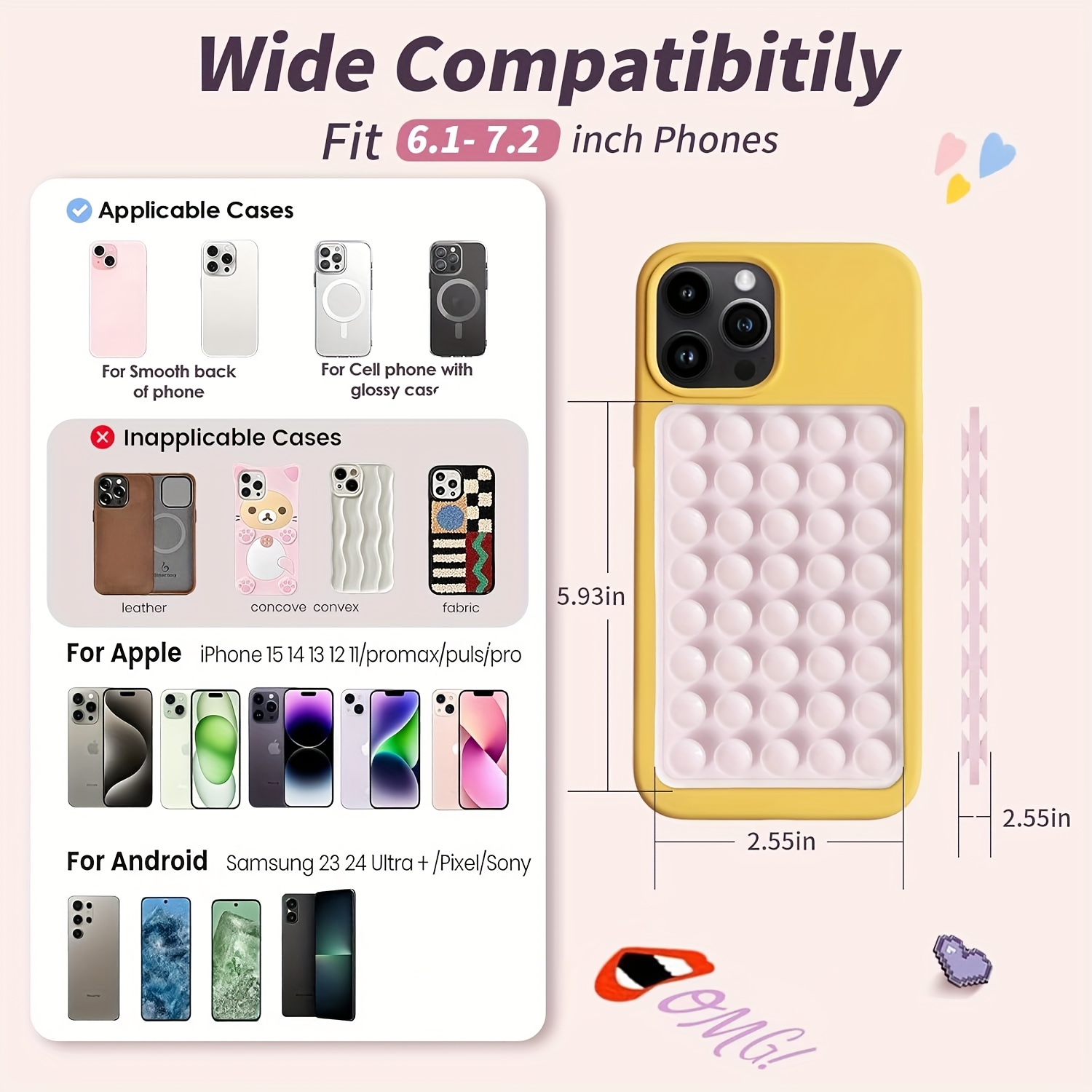 2pcs Double-Sided Silicone Suc - đánh giá và giá Yoga Fitness Usa