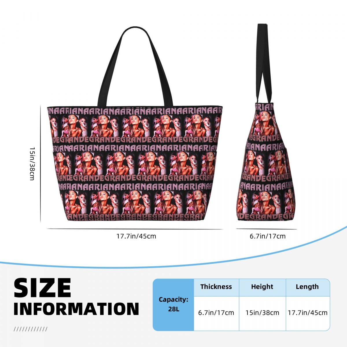 Ariana Grande Singer Yes And M - đánh giá và giá Yoga Fitness Merch